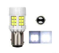 Lampadina LED Auto 1156 36 per smd per canbus 12V Bianca Lampadina | 36 chip per smd, luce bianca intensa, visibilità superiore, giorno e notte, sicurezza massima(White-1157)