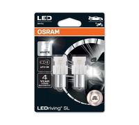 KIT 2 LAMPADINE OSRAM P21W 12V LED-RIVING SL WHITE 6000K EXTRA PERFORMANCE