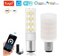 Lampadina LED BA15D 12V Tuya Smart WiFi CCT Dimmerabile Controllo App + Voce