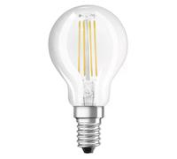 BELLALUX Lampada a LED, base E14, bianco freddo (4000K), filamento chiaro, forma a goccia, sostituzione della lampadina convenzionale 40W, confezione da 1