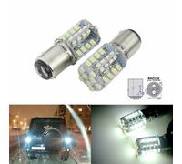 Lampadina LED Bianco 566 BAZ15d P21/4W 6W Luci Sottocoda/Retromarcia