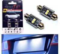 Lampadina LED Canbus Senza Errori 12844 5W Bianca 6000K Due Lampadine Per Targa