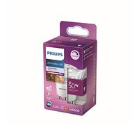 Lampadina LED classica dimmerabile Philips [faretto GU10] 50 W, luce bianca fredda (4000 K)