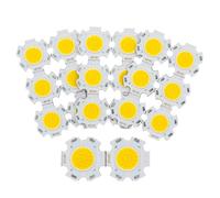 Lampadina LED COB Da 20 Pezzi Ad Alta Potenza 20mm3W 5W 7W 10W 250mA Chip Sorgente A Diodi All'interno Delle Lampade Da Incasso SpotLight,Bianco Caldo 3000K,3W 250mA 20mm