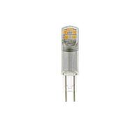 Lampadina LED con attacco bispina Luxar, 12 V, diametro 1,3 cm/lunghezza 5,7 cm, GY6,35, 2,4 W, 2700 K, 300 lm, 300°, non dimmerabile.