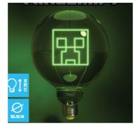 Lampadina LED decorativa Neon Creeper E27 - Luce calda o bianca a basso consumo - Ideale per lampade vintage, scrivanie, camere da letto o ambienti accoglienti - Lampadina E27 standard, facile da inst