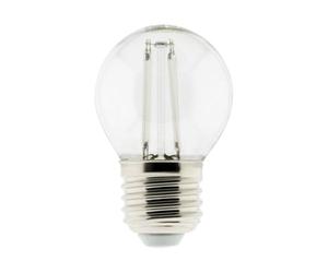 Lampadina LED decorativo filamento rosso 3 W E27 sferico