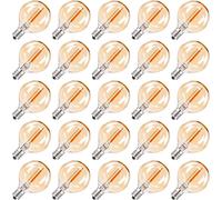 Lampadina Led e12 220v Edison Vintage G40 1W Globo ricambio lampadine string