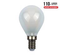 LAMPADINA LED E14 4W FILAMENTO SATINATA NATURALE MINIBULBO P45 APF45_4-ALC929882 ALCAPOWER