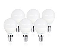 LAMPADINA LED E14 6W 480 LUMEN LUCE CALDA 2800K EQUIVALENTE 40W ATTACCO