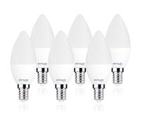 Lampadina LED E14 6W (equivalente 40W) 480 lumen Luce calda 2800K Attacco