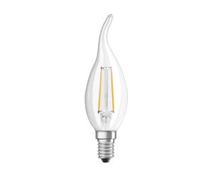 Lampadina LED E14 a forma colpo di vento Osram 470lm bianco caldo Bianco caldo