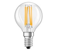 Lampadina LED E14 forma a sfera Osram 470lm chiaro Chiaro