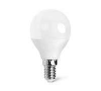 Lampadina Led E14 G45 a sfera 9W Bianco caldo 3000K Aigostar