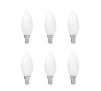 LAMPADINA LED E14 LAMPADINE 4W LAMPADA VIDRO LUCE FREDDA NATURALE CALDA CANDELA [EEK: A]