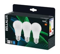 Bellalux Lampada a LED, E27-base ottica opaca,Bianco freddo (4000K), 1055 Lumen, sostituzione delle lampade 75W, non dimmerabile, 3-Confezione