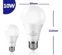Lampadina LED E27 3W 10W 12W 15W Lampada Bulbo Freddo Bianco Caldo Lampadina [EEK: D]