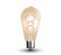 LAMPADINA LED E27 4.8W FIL. VINTAGE AMBRATA BIANCO CALDO VT-2065-LED217218 V-TAC