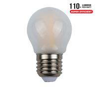 LAMPADINA LED E27 4W FILAMENTO SATINATA NATURALE A MINIBULBO APF45_E27-ALC929880 ALCAPOWER
