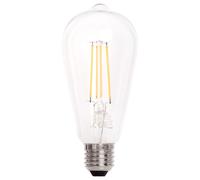 Lampadina LED E27 60 W chiara, bianco caldo