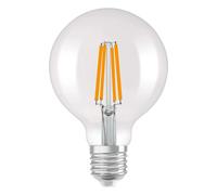 Lampadina LED E27 a globo Osram 806 lm bianco caldo Trasparente