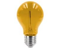 Lampadina LED E27 a goccia Fiesta 20 lm giallo Giallo