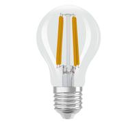 Lampadina LED E27 a goccia Super Efficient Osram 1055 lm bianco caldo trasp. Trasparente