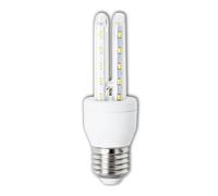 Lampadina Led E27 a tubo a U 6W Bianco caldo 3000K Aigostar