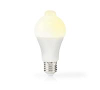 Lampadina LED E27 A60 8,5W 806lm 3000K smerigliata con sensore di movimento [EEK: F]