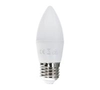 Lampadina Led E27 C37 a oliva 6W RGB + Bianco caldo 3000K con telecomando Aigostar
