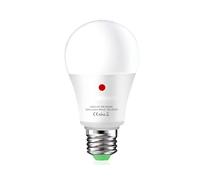Lampadina Led E27 Con Sensore Crepuscolare, 9W 900 Lumen, Day Night Sensor (Bianco Caldo 3000K)