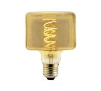 Lampadina LED E27 decorativa Cubo 240 lm ambrata