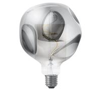 Lampadina LED E27 decorativa Globo Alien 180 lm argento Argento