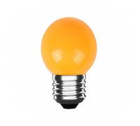 Lampadina Led E27 G45 a sfera 3W Arancione LedLedITALIA