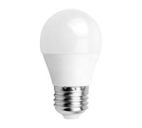 lampadina led a5 g45 6w attacco e27 500 lumen color box 6400k luce fredda angolo 230 d45h80mm equivale 50w incandescenza