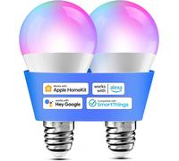 Lampadina LED E27 Smart Compatibile con Apple HomeKit Siri Alexa Google Home e