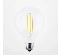 Lampadina LED filamento sfera clear dimmerabile E27 6W 720 lumens Trasparente