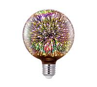 Lampadina Led Fuochi d’artificio 3D E27 G80 2W decorativa RGB Aigostar