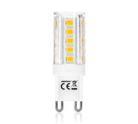 Lampadina Led G9 a Capsula 3,5W SMD trasparente Bianco caldo 3000K Aigostar
