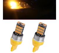 Lampadina LED giallo per ambra aggiornata per auto T20 segnali di svolta e luci