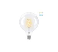 Lampadina LED globo filamento trasparente G125 E27 WiFi