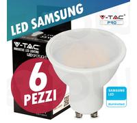V-TAC LAMPADA LED FARETTO GU10 SMD 4.5W 3000K LUCE CALDA (21201)**PUOI PAGARE ANCHE ALLA CONSEGNA!!!**
