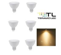 LAMPADINA LED GU5.3 MR16 6W FARETTO SPOTLIGHT 600LM 12V STOCK 6 PEZZI [EEK: A+]