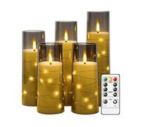 LAMPADINA LED INF Luci elettroniche LED con telecomando, confezione da 5