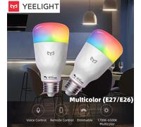 Lampadina LED Intelligente YEELIGHT M2 Colorata, Connessione Bluetooth E26/E27, Dimmerabile 1700K-6500K, Controllo Vocale Compatibile con Google Home