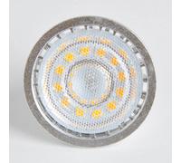 Lampadina LED Lindby, riflettore, GU10, 5 W, trasparente, 3.000 K LINDBY