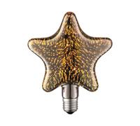 Lampadina LED Lucande E27 Stella 4W Fuochi d'artificio 3D LUCANDE