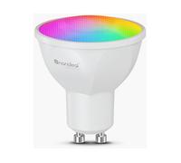 Nanoleaf Lampada LED opaca GU10 - 1 lampadina RGBCW dimmerabile, sincronizzazione dello schermo, 400 lumen, app WiFi Blutooth, controllo vocale (Compatible con Alexa, Apple Home)