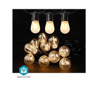 LAMPADINA LED NEDIS WIFILP01F10, Nero, Trasparente