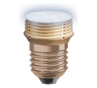 OSRAM LED Star Flat da 3,5 W (come 28 W), 300 lm/4000 K, bianco freddo 840, satinato, plastica nera, con filettatura E27, non dimmerabile, diametro 35 mm.